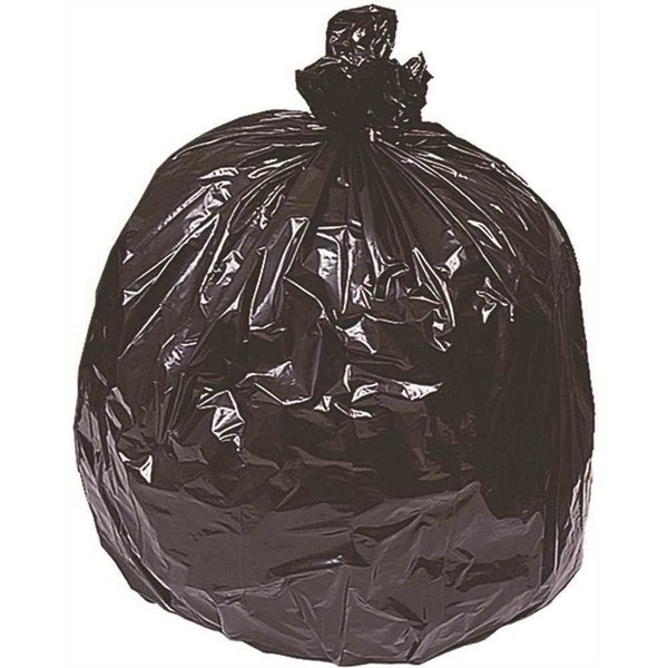 Renown 65 Gal. 2 mil 43 in. x 60 in. Black Can Liner, 50PK REN36500